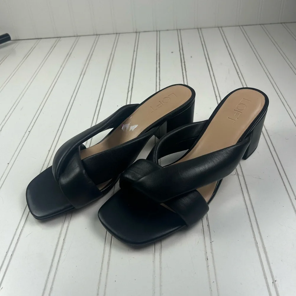 LOFT black puffed